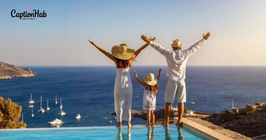 Adventurous Family Vacation Captions