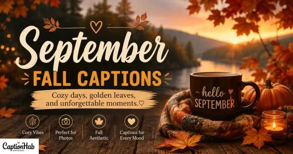 September Fall Vibes Captions