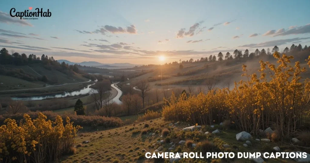 Camera Roll Photo Dump Captions