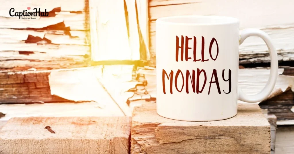 Coffee Monday Captions