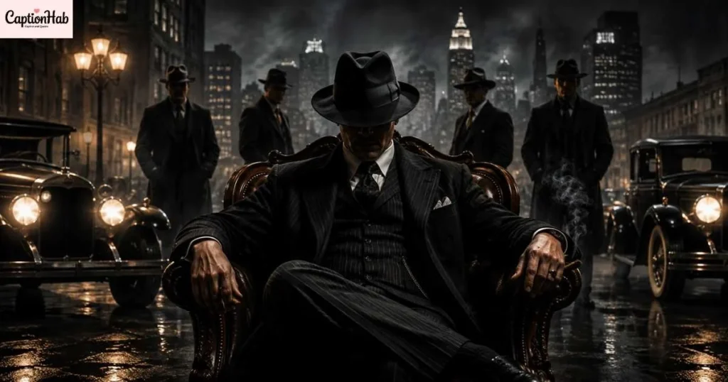 Mafia Type Caption