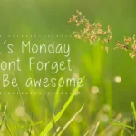 Monday Instagram Captions