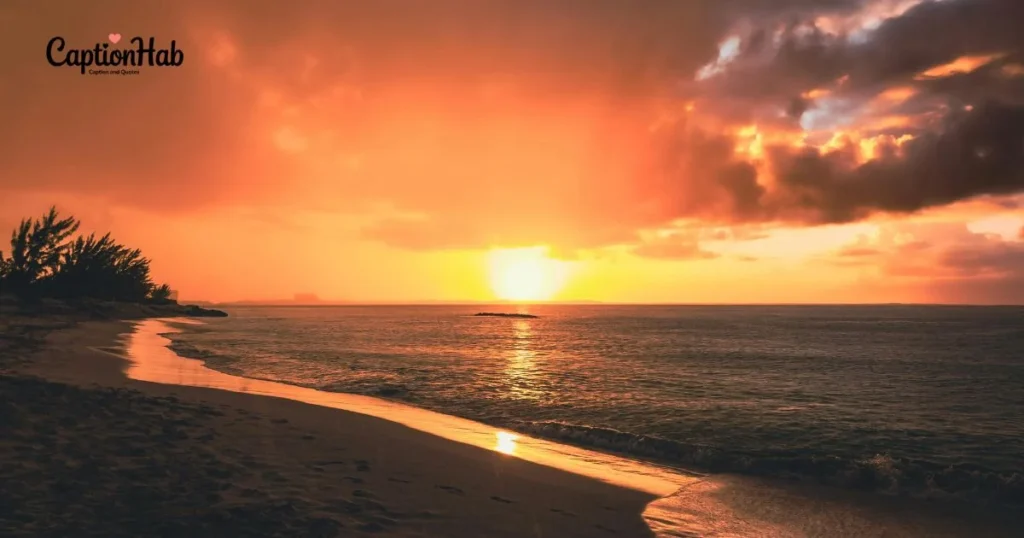Sunset Beach Captions