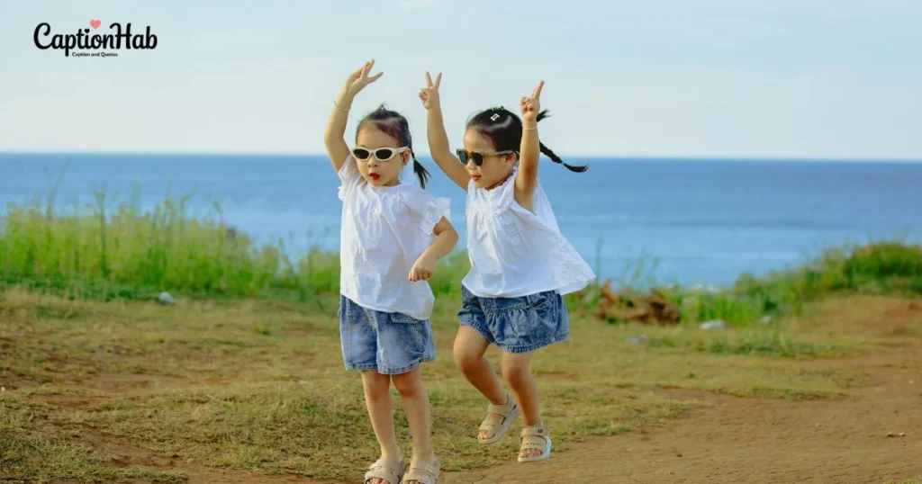 Twin Sister Captions