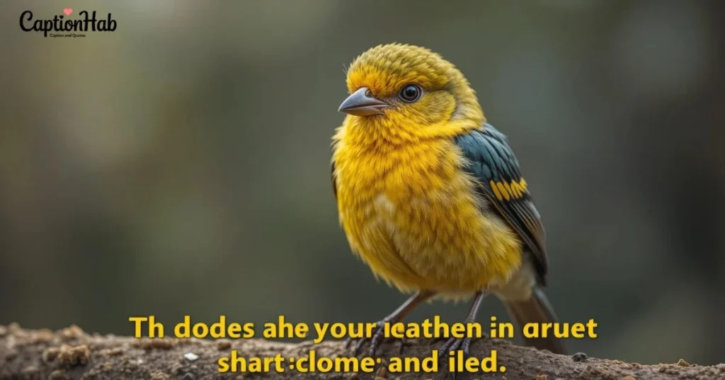 Funny Bird Captions