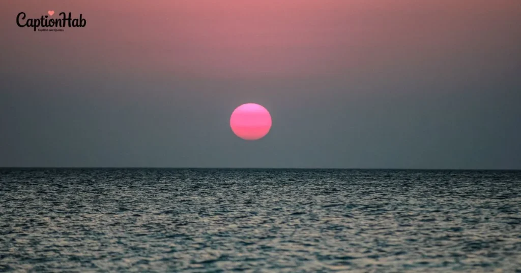 Ocean Sunset Instagram