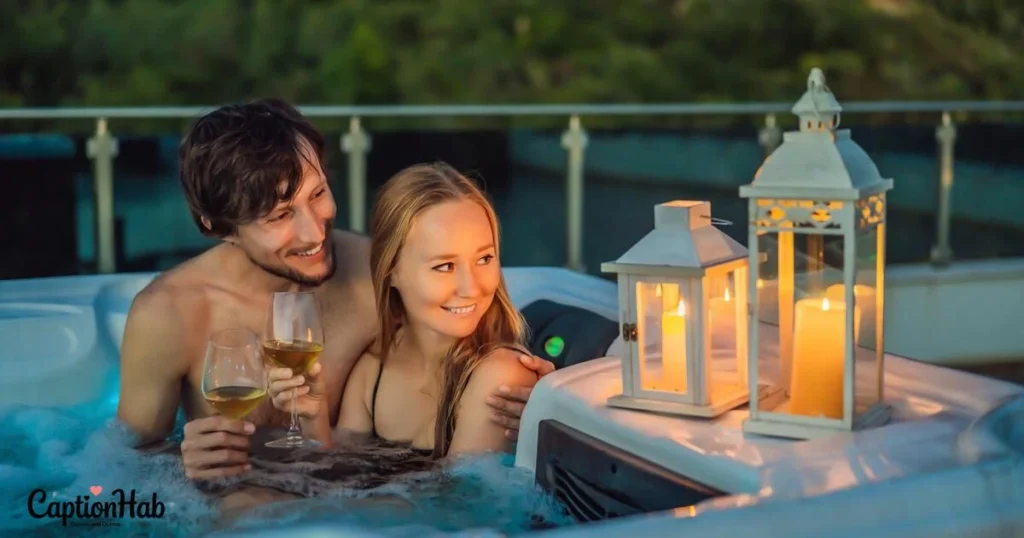 Romantic Water Captions For Couples