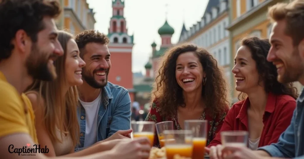 Russia Captions With Friends