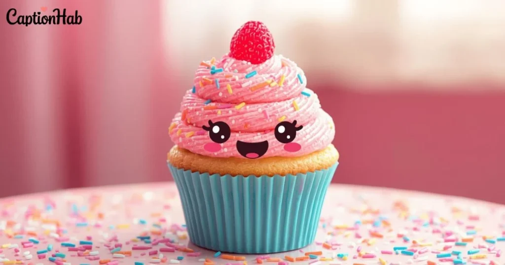 Sweet And Cute Cupcake