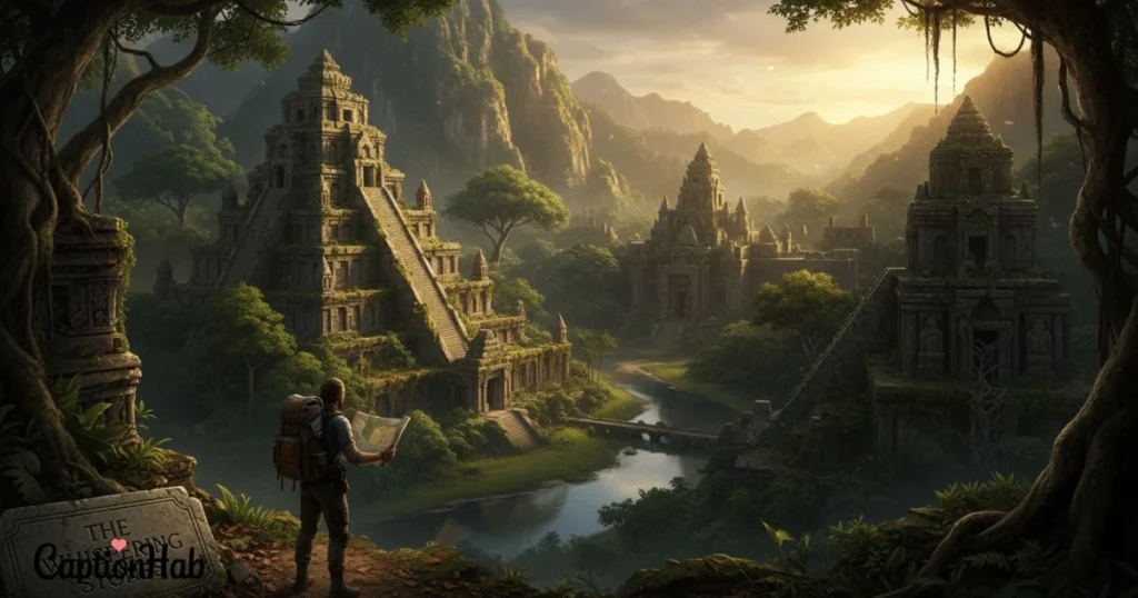 Ancient Temple Captions