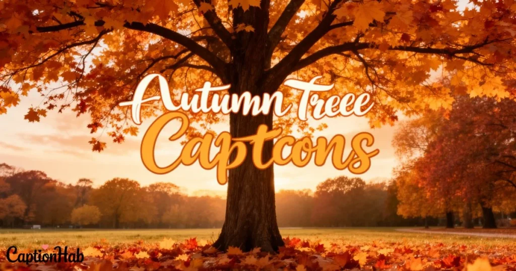 Autumn Tree Captions