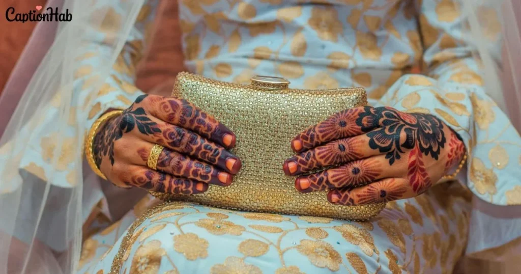 Bridal Mehndi Captions