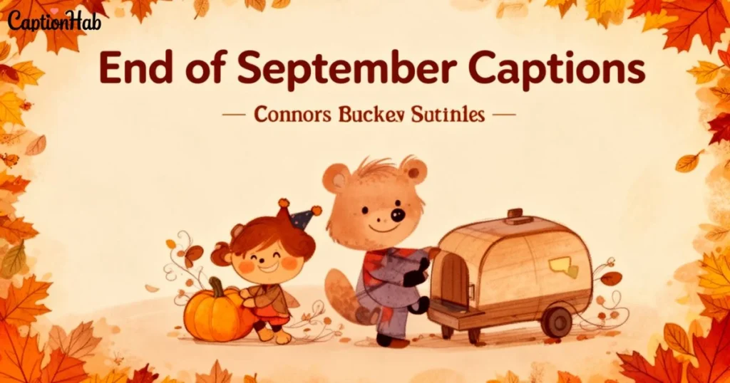 End Of September Captions