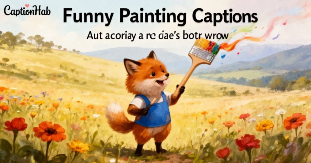 Funny Painting Captions