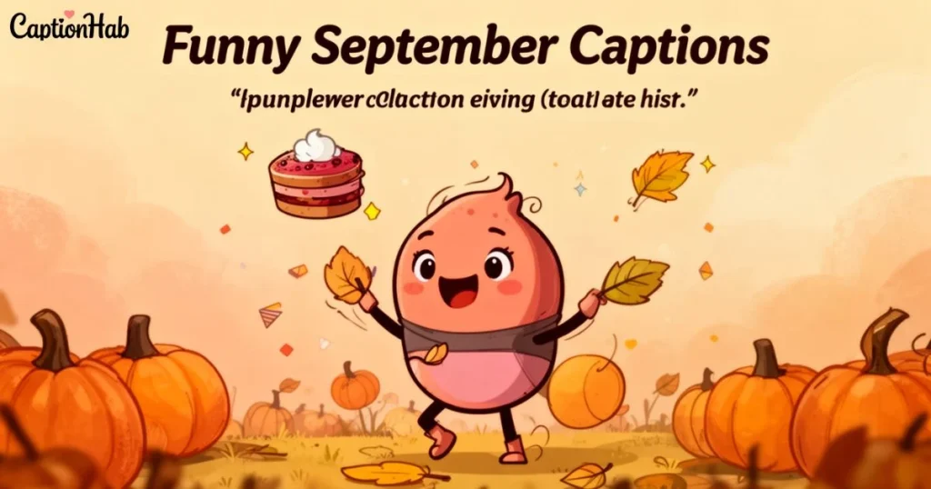 Funny September Captions