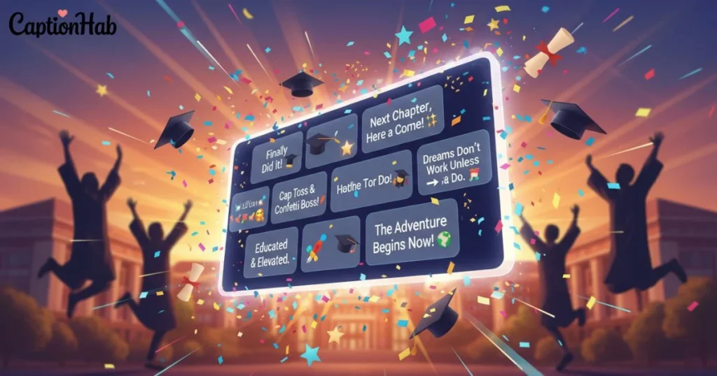 Graduation Instagram Captions