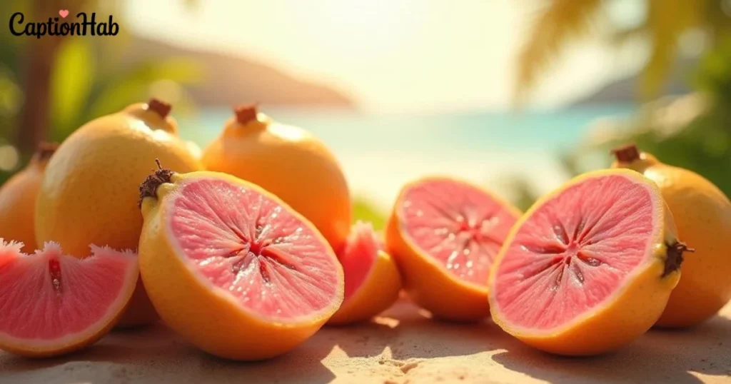 Guava Captions For Summer