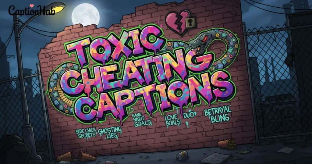 Toxic Cheating Captions
