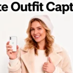White Outfit Captions