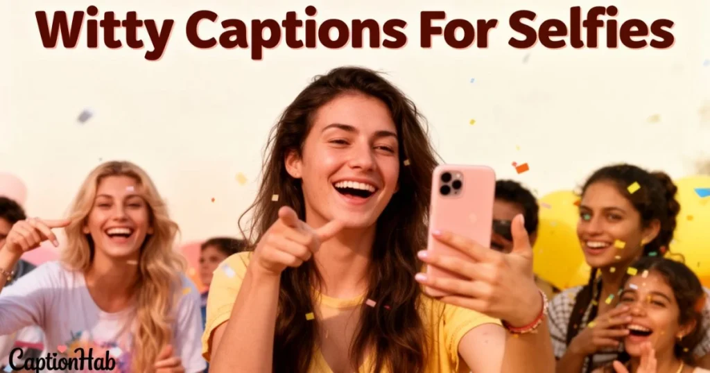 Witty Captions For Selfies