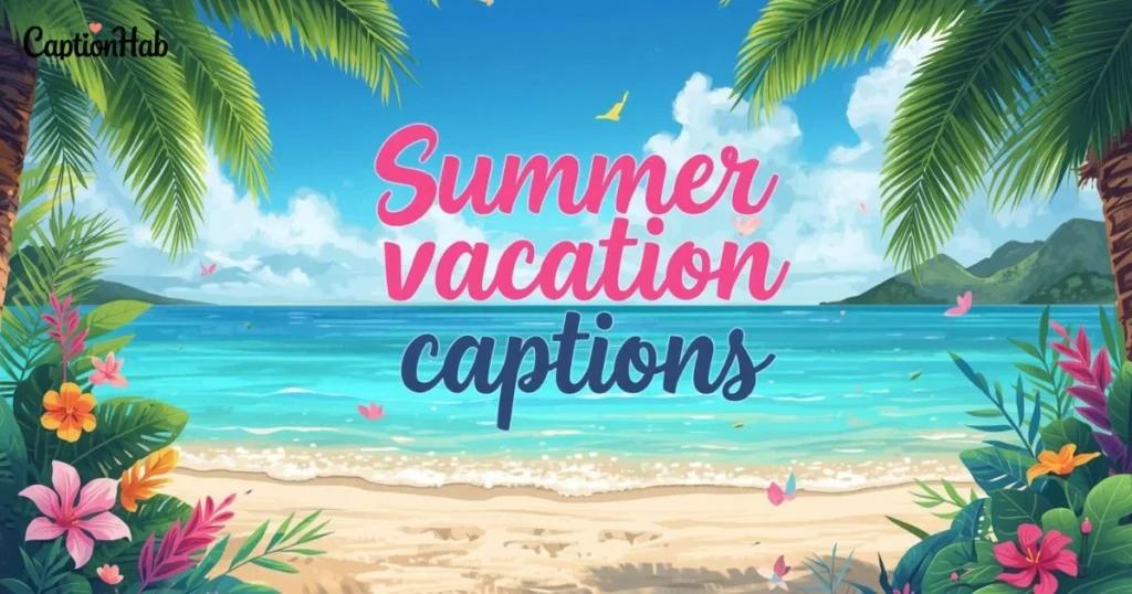 Summer Vacation Captions