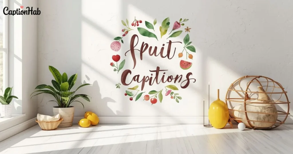 Fruit Captions