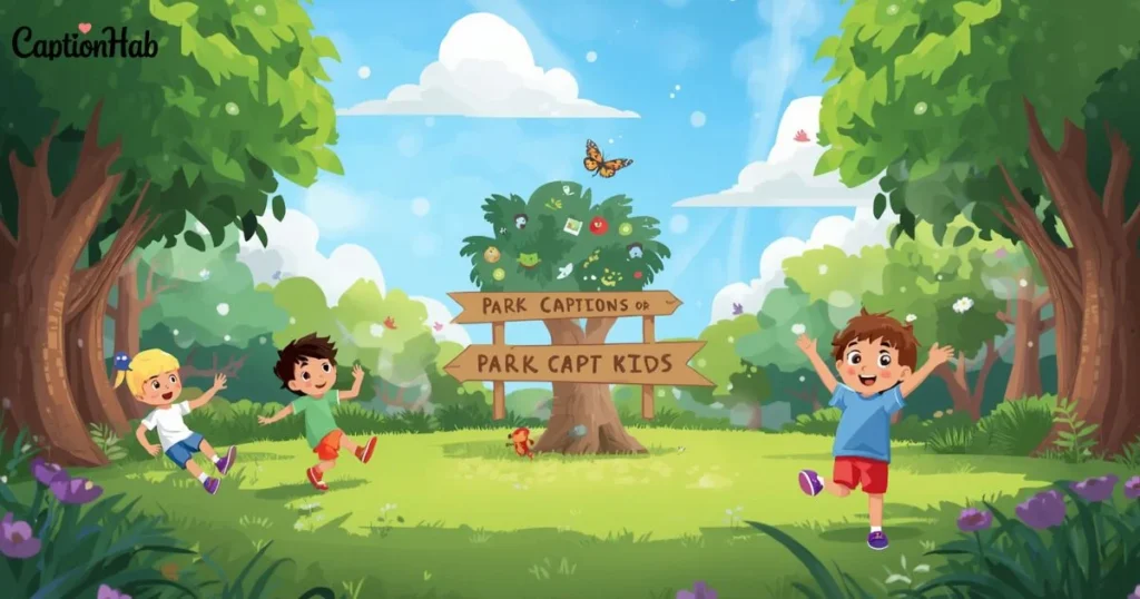 Park Captions For Kids