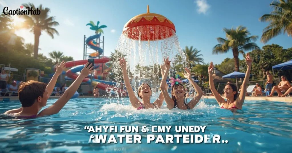 Water Park Captions