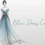 Blue Dress Captions