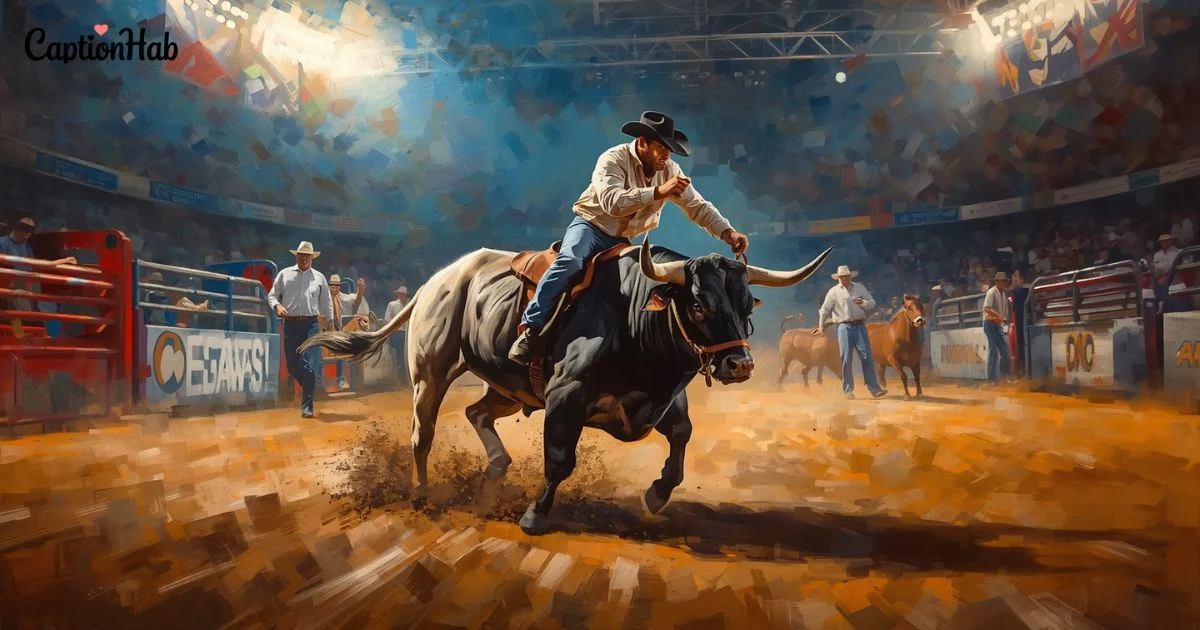 311+ Bull Riding Captions That Ride with Bold Attitude 2026