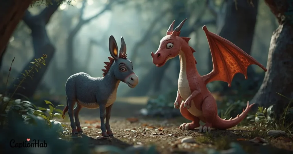 Donkey And Dragon