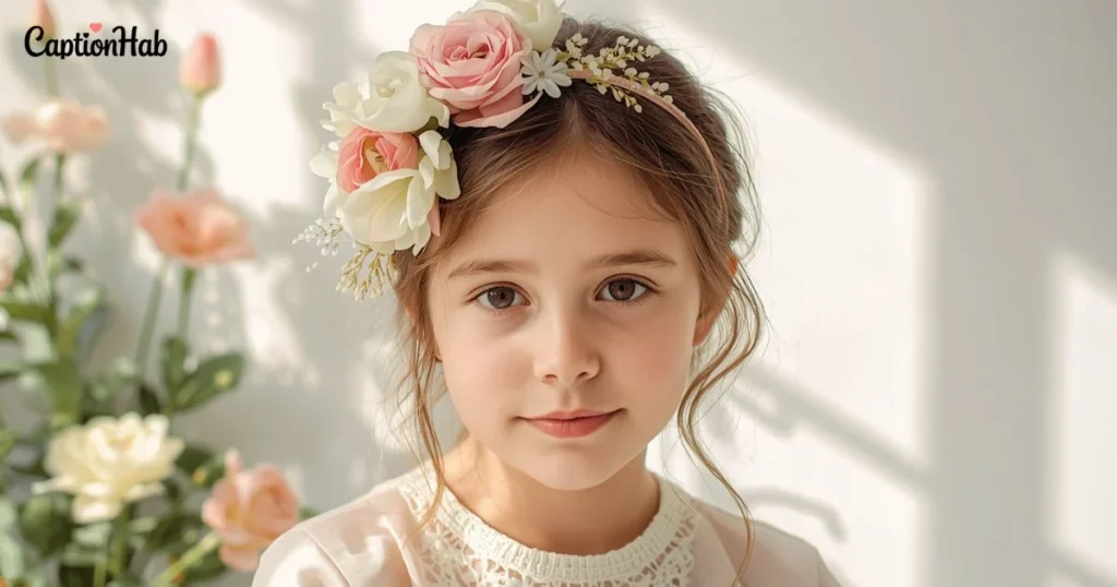 Headband Captions For Girls