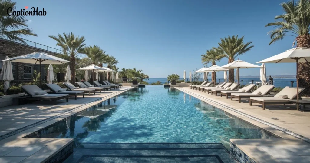 Luxury Hotel Captions
