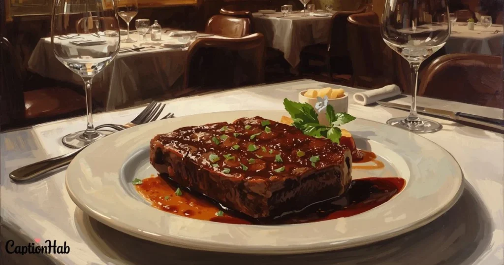 Steak Captions