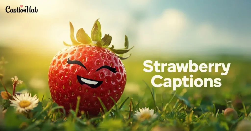 Strawberry Captions