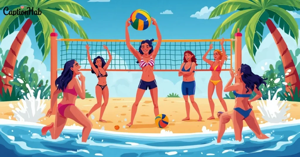 Volleyball Instagram Captions