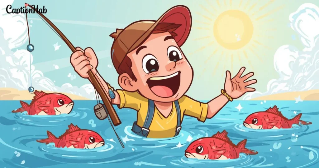 Fishing Captions