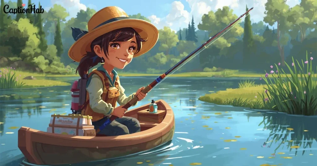 Fishing Captions For Girls