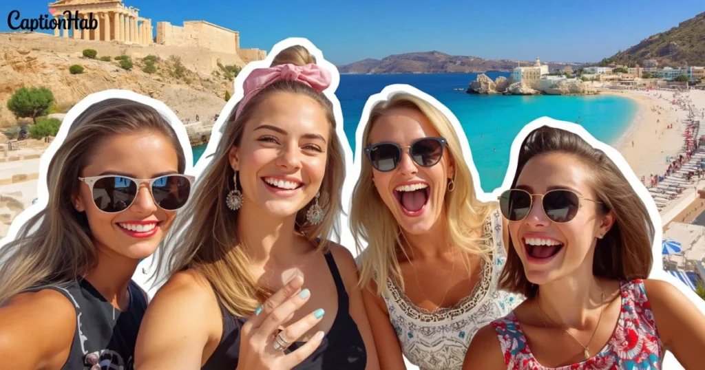 Friends Greece Captions