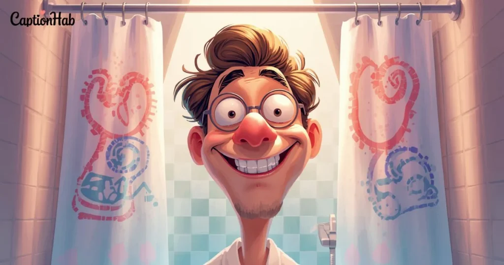 Funny Bathroom Selfie