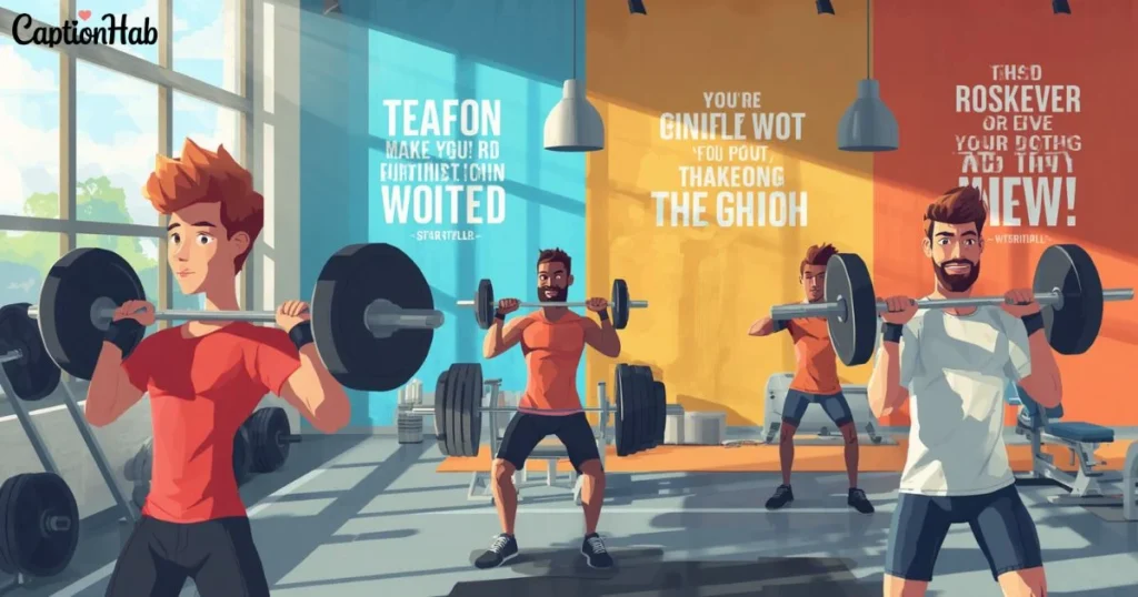 Gym Captions