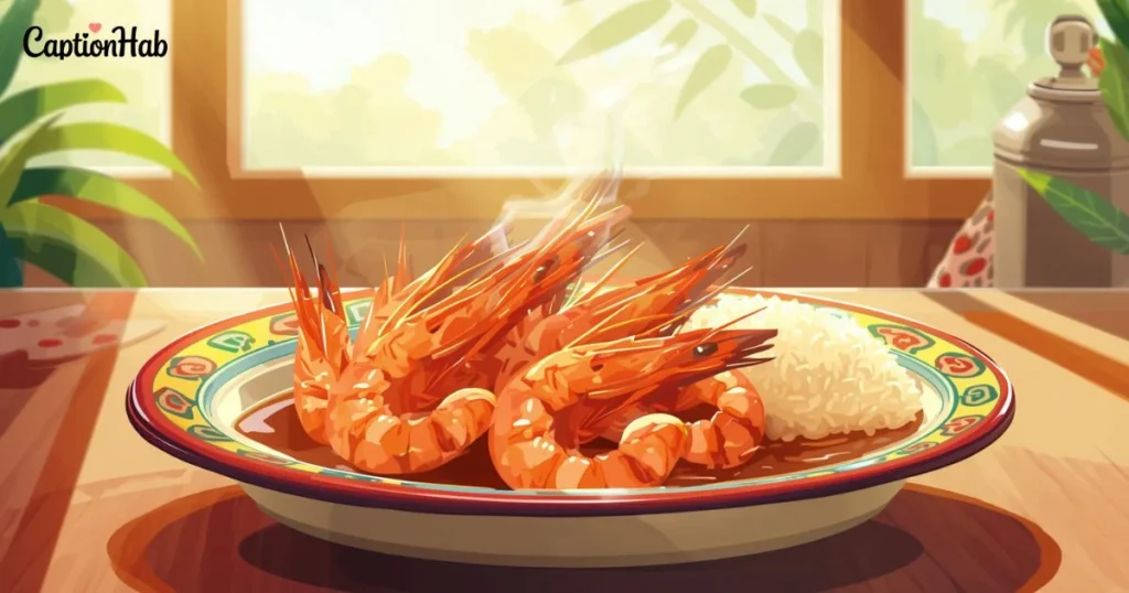 Home Cooked Prawns