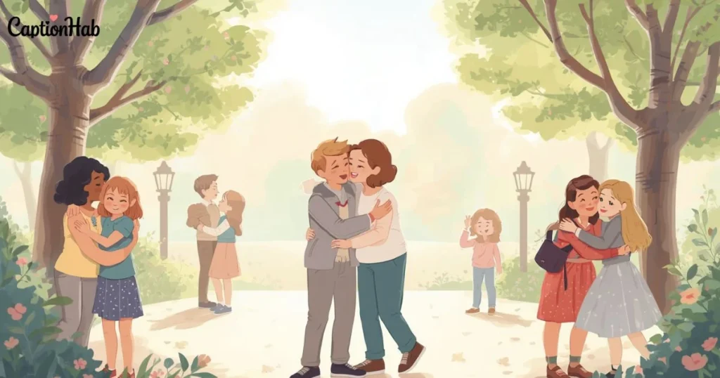 Hug Captions