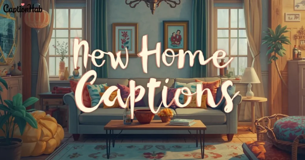 New Home Captions