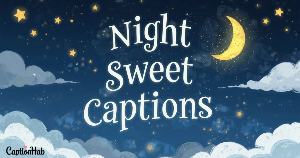 Night Sweet Captions