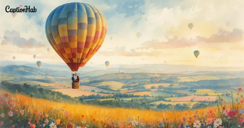 Romantic Hot Air Balloon