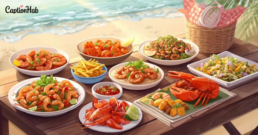 Seafood Captions 1