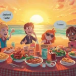 Seafood Captions