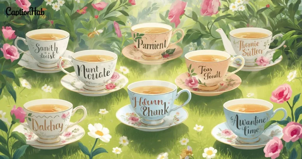 Tea Captions For Snap