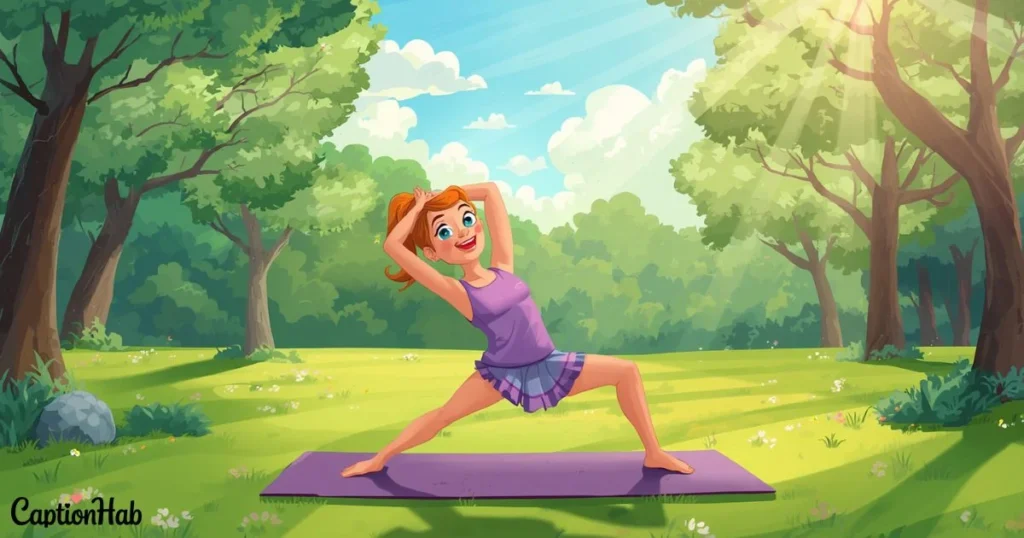 Yoga Captions Funny